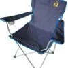 Best Camp Koala Campingstoel - Hoge Rugleuning - Blauw -Kampeermeubilair 1028x1200