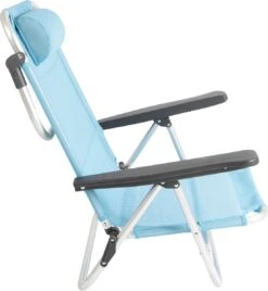 Bo-Camp Beach Chair - Monaco - Aluminium - Blauw 15 Bo-Camp Beach Chair - Monaco - Aluminium - Blauw -Kampeermeubilair 1106x1200