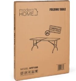 Inklapbare Tafel - Opklaptafel - 180x70x73,5 Cm - Wit 19 Inklapbare Tafel - Opklaptafel - 180x70x73,5 Cm - Wit -Kampeermeubilair 1117x1200