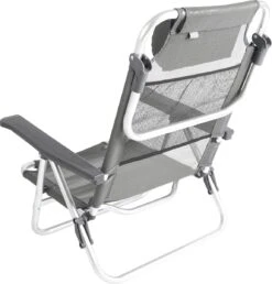Bo-Camp Beach Chair - Monaco - Aluminium - Grijs 17 Bo-Camp Beach Chair - Monaco - Aluminium - Grijs -Kampeermeubilair 1149x1200 1