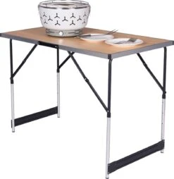Kamyra® Campingtafel Inklapbaar - Kampeertafel, Partytafel - Opvouwbaar, Lichtgewicht & In Hoogte Verstelbaar - Aluminium/Hout 12 Kamyra® Campingtafel Inklapbaar - Kampeertafel, Partytafel - Opvouwbaar, Lichtgewicht & In Hoogte Verstelbaar - Aluminium/Hout -Kampeermeubilair 1169x1200