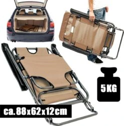 Ligstoel Opvouwbaar 155x60cm - Lichte Ligbed Relaxstoel Tuinstoel Campingstoel Strandstoel -Kampeermeubilair 1176x1200 1