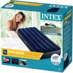 Intex Downy Twin Luchtbed - 1-persoons - 191x76x22 Cm -Kampeermeubilair 1195x1200 4