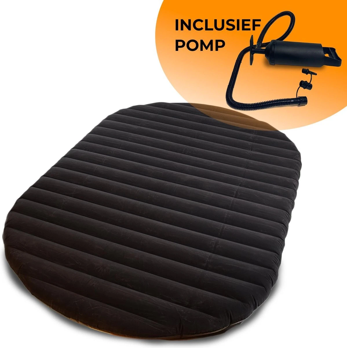 Deryan Luxe Twin Luchtbed - Tweepersoons Luchtbed Inclusief Pomp - 200 Cm X 130 X 13 Cm 3 Deryan Luxe Twin Luchtbed - Tweepersoons Luchtbed Inclusief Pomp - 200 Cm X 130 X 13 Cm