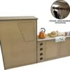Camper Keuken MDF - Linkerkant EU - Inclusief Kledingstang + Wijnrek - Onbewerkt - Inbouw Kasten Inrichting Kampeerauto Caravan 2 Camper Keuken MDF - Linkerkant EU - Inclusief Kledingstang + Wijnrek - Onbewerkt - Inbouw Kasten Inrichting Kampeerauto Caravan -Kampeermeubilair 1200x1028