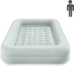 Intex Luchtbed - Kinder Reisbed - 1 Persoons - Slaapgedeelte: B71 X L132 X H10 - Met Reparatieset -Kampeermeubilair 1200x1061