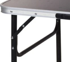 Redcliffs Campingtafel Zwart - 75 X 55 X 25/60cm -Kampeermeubilair 1200x1063