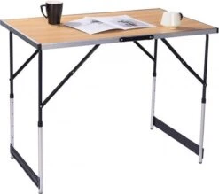 Kamyra® Campingtafel Inklapbaar - Kampeertafel, Partytafel - Opvouwbaar, Lichtgewicht & In Hoogte Verstelbaar - Aluminium/Hout 16 Kamyra® Campingtafel Inklapbaar - Kampeertafel, Partytafel - Opvouwbaar, Lichtgewicht & In Hoogte Verstelbaar - Aluminium/Hout -Kampeermeubilair 1200x1066