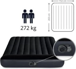 Intex Pillow Rest Classic Queen Luchtbed - 2-persoons - 152x203x25 Cm -Kampeermeubilair 1200x1083 3