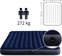 Intex Luchtbedset Intex Luchtbed - 2-Persoons - 183 X 203 X 25 Cm - Blauw + Intex Elektrische Pomp - 650 Liter/min + Hoeslaken Wit + Reparatieset 13 Intex Luchtbedset Intex Luchtbed - 2-Persoons - 183 X 203 X 25 Cm - Blauw + Intex Elektrische Pomp - 650 Liter/min + Hoeslaken Wit + Reparatieset -Kampeermeubilair 1200x1089