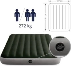 Intex Prestige Downy Luchtbed - Tweepersoons -Kampeermeubilair 1200x1118 1