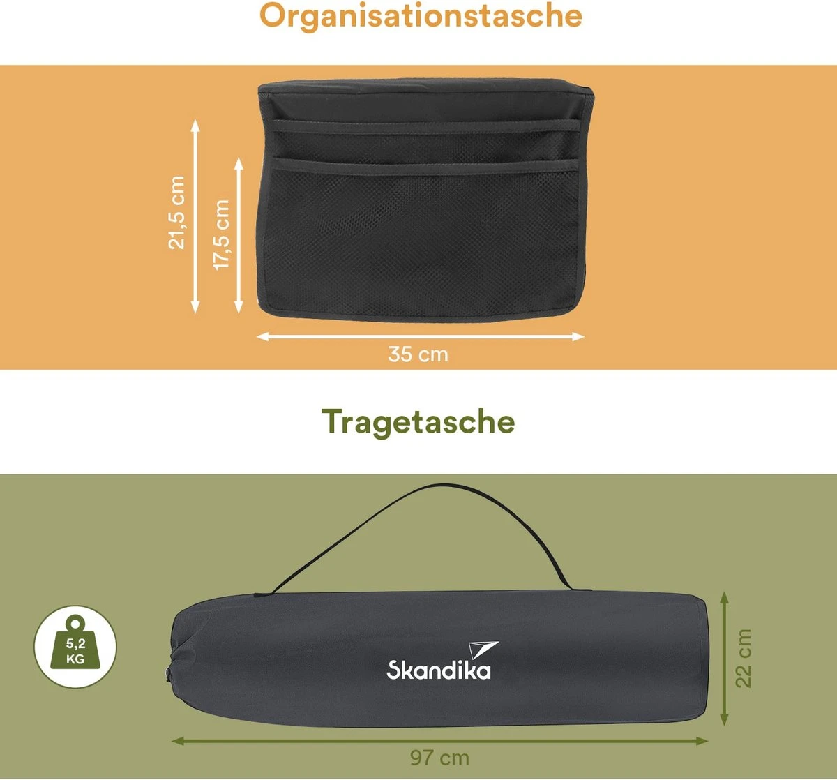 Skandika Relax Comfort Campingstoel - Campingstoel Opvouwbaar - Comfortabele Klapstoel Met Drinkhouder En Koelvak, Tot Max. 160 Kg, Opvouwbaar, Lichtgewicht | Vouwstoel Voor Kamperen, Camping, Festival, Vissen – Grijs 5 Skandika Relax Comfort Campingstoel - Campingstoel Opvouwbaar - Comfortabele Klapstoel Met Drinkhouder En Koelvak, Tot Max. 160 Kg, Opvouwbaar, Lichtgewicht | Vouwstoel Voor Kamperen, Camping, Festival, Vissen – Grijs - Afbeelding 3