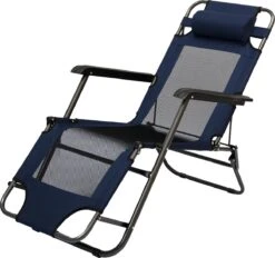 Ligstoel 155x60cm - Opvouwbaar Campingstoel Ligbed Strandstoel Tuinstoel Vouwligstoel Blauw 28 Ligstoel 155x60cm - Opvouwbaar Campingstoel Ligbed Strandstoel Tuinstoel Vouwligstoel Blauw -Kampeermeubilair 1200x1129