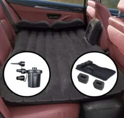 Kampeermeubilair 39 Auto Luchtbed - Auto Bed - Auto Matras - Achterbank En Achterbak - 2 Persoons - Incl. Elektrische Pomp - 175 X 125 CM