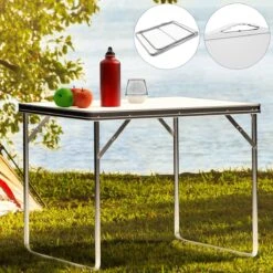 Merkloos Aluminium Inklapbare Tuintafel - Campingtafel - 80x60x68 Cm 21 Merkloos Aluminium Inklapbare Tuintafel - Campingtafel - 80x60x68 Cm -Kampeermeubilair 1200x1200 113