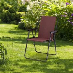 Relaxdays Campingstoel Inklapbaar Set Van 2 - Klapstoel 100 Kg - Visstoel Met Armleuningen - Grijs -Kampeermeubilair 1200x1200 127