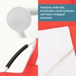 JEMIDI Lichtgewicht Inklapbare Draagbare Strandstoel - Opvouwbare Campingstoel Met Draagtas - Ademend En Comfortabel -Kampeermeubilair 1200x1200 183