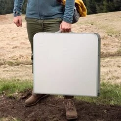 Merkloos Campingtafel - Opklapbaar - 75 X 55 X 70 Cm - Compact - Met Handvat 12 Merkloos Campingtafel - Opklapbaar - 75 X 55 X 70 Cm - Compact - Met Handvat -Kampeermeubilair 1200x1200 20