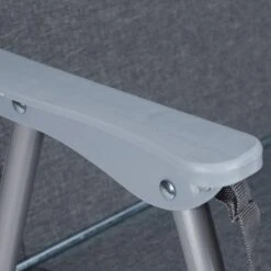 Relaxdays Strandstoel Opvouwbaar - Set Van 2 - Lage Campingstoel - Kampeerstoel Leuning - Grijs -Kampeermeubilair 1200x1200 277