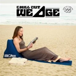 CKB LTD - Chill Out - Luchtbed - Campingstoel - Wedge Opblaasbare Ligstoel - Blauw Strandstoel 1 Persoons Volwassen Luchtbedden Kampeerstoel Vouwstoel Stoel Slaapmatje Slaapmatten Opvouwbaar Volwassenen Tuinstoel Opblaasstoel Kampeerstoelen Lucht -Kampeermeubilair 1200x1200 352