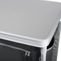 Campart Campingkeuken KI-0734 - Campingkast Groot - 4 Verstelbare Poten - Opvouwbaar En Lichtgewicht - Inclusief Opbergtas - Grijs -Kampeermeubilair 1200x1200 378