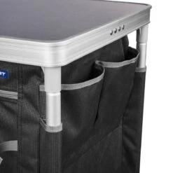 Campart Campingkeuken KI-0734 - Campingkast Groot - 4 Verstelbare Poten - Opvouwbaar En Lichtgewicht - Inclusief Opbergtas - Grijs -Kampeermeubilair 1200x1200 379