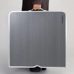 Casaria Campingtafel – Inklapbaar Verstelbaar - 120x60x70 Cm Grijs -Kampeermeubilair 1200x1200 42