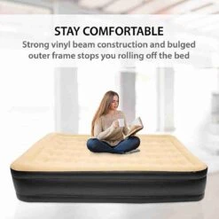 Merkloos Avenli 88030 Hoog Verhoogd Gevlokt Luchtbed | Queensize | Ingebouwde Pompen | Snelle En Gemakkelijke Inflatie 14 Merkloos Avenli 88030 Hoog Verhoogd Gevlokt Luchtbed | Queensize | Ingebouwde Pompen | Snelle En Gemakkelijke Inflatie -Kampeermeubilair 1200x1200 435