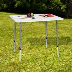 TecTake - Campingtafel - Inklapbaar, Afmetingen 80 X 60 X 68 Cm - 402173 -Kampeermeubilair 1200x1200 45