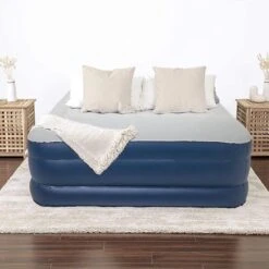 LifeGoods Luchtbed - 2 Persoons - Met Ingebouwde Pomp - Incl. Draagtas En Reparatiekit -Kampeermeubilair 1200x1200 492