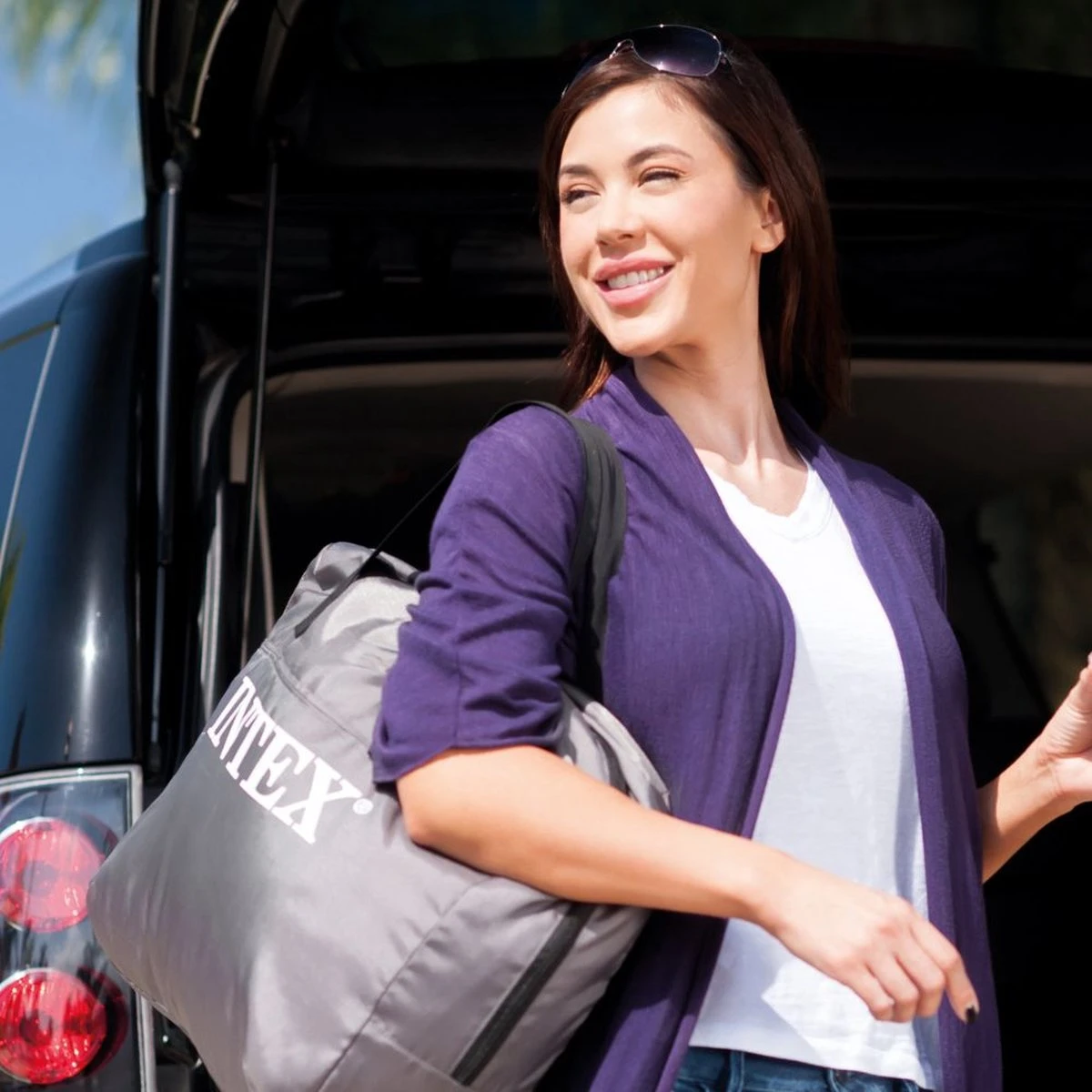 Intex Premaire II Elevated Queen Luchtbed - 2-persoons - 203x152x46 Cm 8 Intex Premaire II Elevated Queen Luchtbed - 2-persoons - 203x152x46 Cm - Afbeelding 6