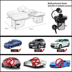 Merkloos Auto Reizen Opblaasbare Matras Luchtbed Camping Universele SUV Achterbank Couch (Grijs) 11 Merkloos Auto Reizen Opblaasbare Matras Luchtbed Camping Universele SUV Achterbank Couch (Grijs) -Kampeermeubilair 1200x1200 548