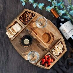 Merkloos Houten Outdoor Wijntafel Draagbare Houten Picknicktafel Mini Campingtafels Met Wijnglas Houder Voor Tuin Outdoor Camping Picknick Strand - Plataan Hout - Wijn 13 Merkloos Houten Outdoor Wijntafel Draagbare Houten Picknicktafel Mini Campingtafels Met Wijnglas Houder Voor Tuin Outdoor Camping Picknick Strand - Plataan Hout - Wijn -Kampeermeubilair 1200x1200 7