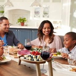 Merkloos Opvouwbare Draagbare Picknicktafel, Outdoor Opvouwbare Lichtgewicht Kampeertafel 30,5 Cm Kleine Houten Wijnpicknicktafel Voor Feest, Strand, Tuin, Camping, Barbecue, Reizen -Kampeermeubilair 1200x1200 88