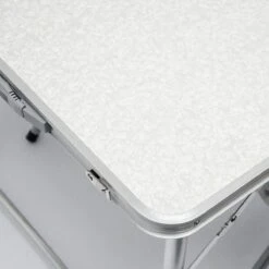 Aluminium Kampeertafel 120x60cm - Campingtafel Inklapbaar - 3-voudig Verstelbare Vouwtafel Grijs 11 Aluminium Kampeertafel 120x60cm - Campingtafel Inklapbaar - 3-voudig Verstelbare Vouwtafel Grijs -Kampeermeubilair 1200x1200 99