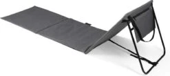 Set Van 2 Strandmatten Met Verstelbare Rugleuning - Gevuld Met Comfortschuim, Ultralicht En Opvouwbaar Om Ruimte Te Besparen – Grijs 9 Set Van 2 Strandmatten Met Verstelbare Rugleuning - Gevuld Met Comfortschuim, Ultralicht En Opvouwbaar Om Ruimte Te Besparen – Grijs -Kampeermeubilair 1200x532