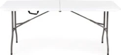 Inklapbare Tafel - Opklaptafel - 180x70x73,5 Cm - Wit 13 Inklapbare Tafel - Opklaptafel - 180x70x73,5 Cm - Wit -Kampeermeubilair 1200x543
