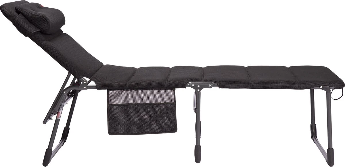 Crespo- Ligbed - AP-363 XL Air-Deluxe - Zwart (80) 6 Crespo- Ligbed - AP-363 XL Air-Deluxe - Zwart (80) - Afbeelding 4