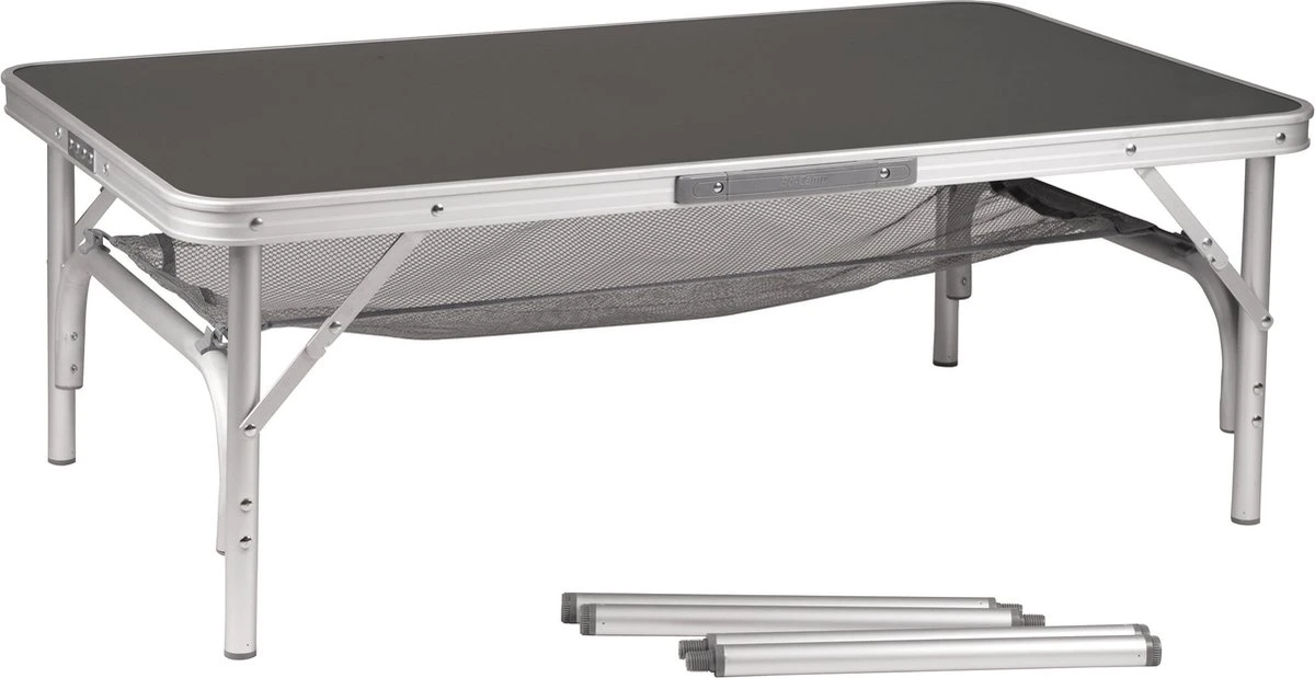 Bo-Camp Campingtafel - 100x60x70 - Grijs 7 Bo-Camp Campingtafel - 100x60x70 - Grijs - Afbeelding 5