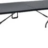ERRO Vouwtafel - Wickerlook - 180x74cm - Zwart 1 ERRO Vouwtafel - Wickerlook - 180x74cm - Zwart -Kampeermeubilair 1200x666