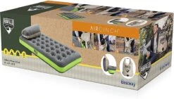 Bestway 1-Persoons Luchtbed Roll & Relax - 188 X 99 X 22 CM - Incl. 3-in-1 Reistas, Kussen En Handpomp - Binnen 50 Sec Opgeblazen - Binnen- En Buitengebruik 24 Bestway 1-Persoons Luchtbed Roll & Relax - 188 X 99 X 22 CM - Incl. 3-in-1 Reistas, Kussen En Handpomp - Binnen 50 Sec Opgeblazen - Binnen- En Buitengebruik -Kampeermeubilair 1200x686