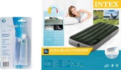 Intex Luchtbed - Downy - Formaat: Cot - B76 X L191 X H25 Cm - Ingebouwde Voetpomp- Met Reparatieset 13 Intex Luchtbed - Downy - Formaat: Cot - B76 X L191 X H25 Cm - Ingebouwde Voetpomp- Met Reparatieset -Kampeermeubilair 1200x693 1