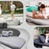 Opblaasbaar Matras Voor In De Auto, Opblaasbaar Bed, Opvouwbaar, Comfortabele Autostoel, Automatras Met Elektrische Luchtpomp En 3 Adapters, 2 Kussens En Draagtas, Voor Camping, Reizen (zwart) -Kampeermeubilair 1200x730 2