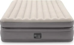 Intex Prime Comfort - Luchtbed - 2-Persoons - 152x203x51 Cm (BxLxH) - Grijs - Met Ingebouwde Motorpomp -Kampeermeubilair 1200x732