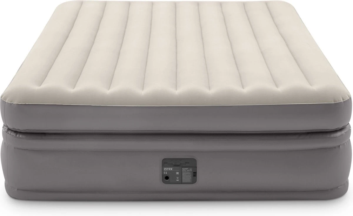 Intex Queen Prime-Comfort Zelfopblazend 2-persoons Luchtbed (203x152x51cm) 4 Intex Queen Prime-Comfort Zelfopblazend 2-persoons Luchtbed (203x152x51cm) - Afbeelding 3