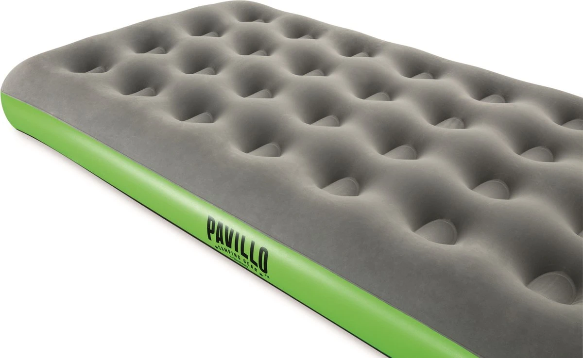 Bestway 1-Persoons Luchtbed Roll & Relax - 188 X 99 X 22 CM - Incl. 3-in-1 Reistas, Kussen En Handpomp - Binnen 50 Sec Opgeblazen - Binnen- En Buitengebruik 18 Bestway 1-Persoons Luchtbed Roll & Relax - 188 X 99 X 22 CM - Incl. 3-in-1 Reistas, Kussen En Handpomp - Binnen 50 Sec Opgeblazen - Binnen- En Buitengebruik - Afbeelding 16