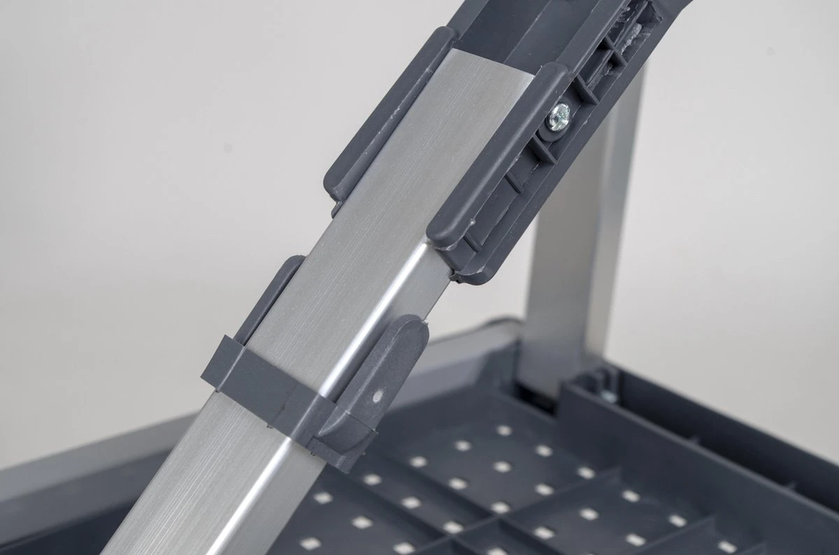 Bo-Camp Picknicktafel - Basic - Inklapbaar - Grijs 5 Bo-Camp Picknicktafel - Basic - Inklapbaar - Grijs - Afbeelding 3