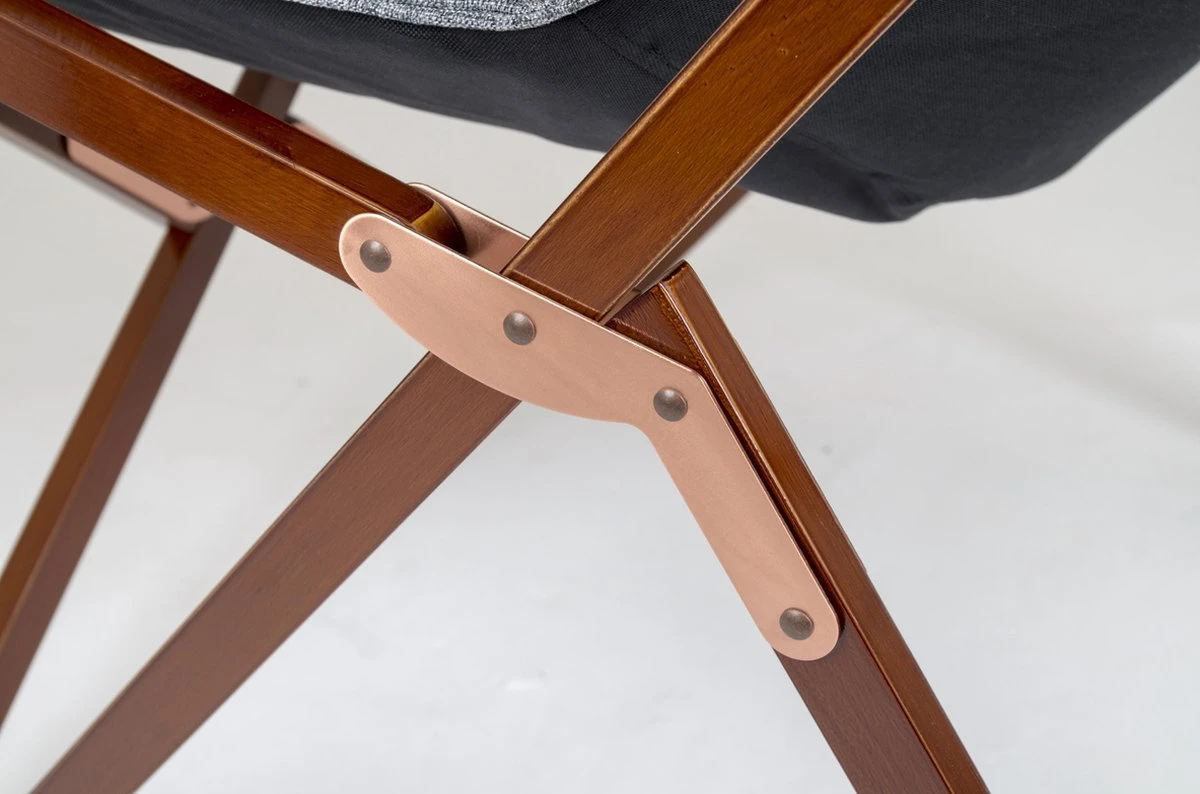 Bo-Camp - Urban Outdoor - Relaxstoel - Bloomsbury - L - Oxford Polyester - Grijs 7 Bo-Camp - Urban Outdoor - Relaxstoel - Bloomsbury - L - Oxford Polyester - Grijs - Afbeelding 5