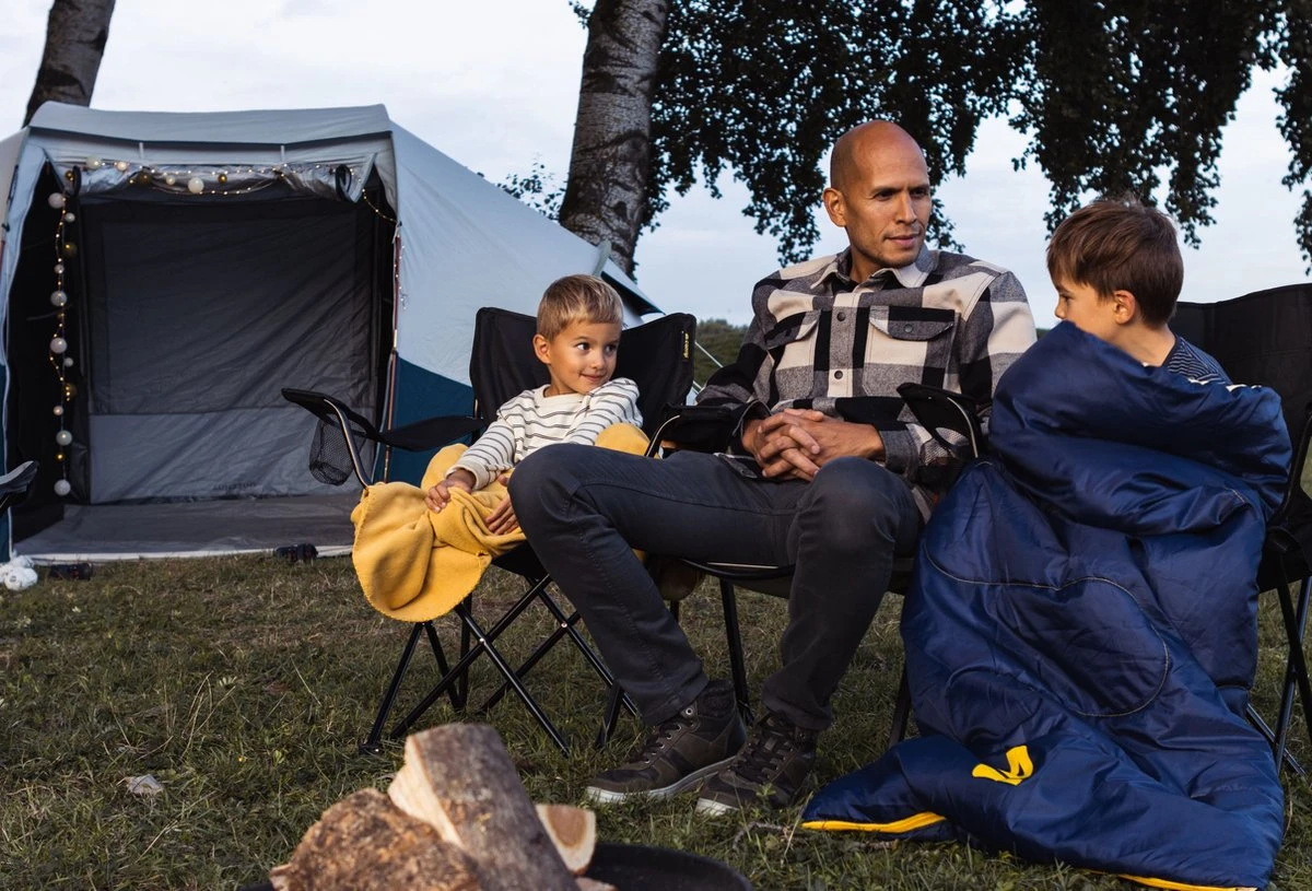 Abbey Camp Campingstoel - Vouwstoel - Zwart 6 Abbey Camp Campingstoel - Vouwstoel - Zwart - Afbeelding 4