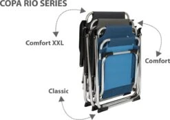 Bo-Camp Campingstoel - Copa Rio - Classic - Forest -Kampeermeubilair 1200x850